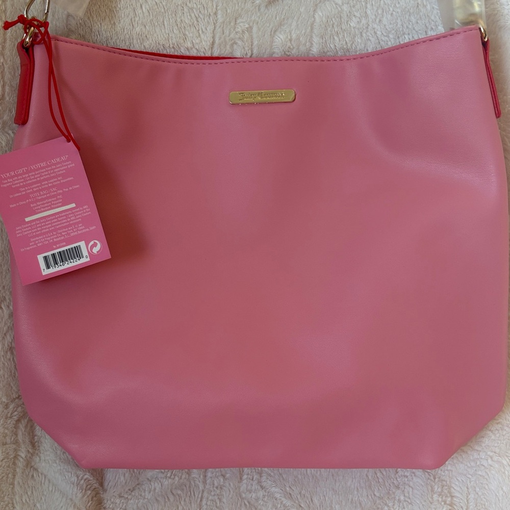 NWT Juicy Couture Pink,Red Shoulder and crossbody Bag